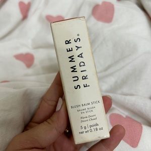 Summer Fridays blush balm stick in ‘warm desert’